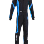 Sparco Thunder Advanced Kart Suit - Junior-Colour Black / Blue