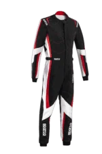 Sparco Kerb Advanced Youth Kart Suit - Black / Red