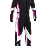 Sparco-Kerb-Advanced-Lady-Kart-Suit-Black-Fluro-Pink