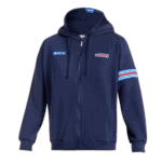 BMF0013D0 Sparco Martini Racing Full Zip Hoodie Navy Blue
