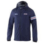 BMJ0013D0N02 Sparco Martini Racing SL Windbreaker Jacket Navy Blue