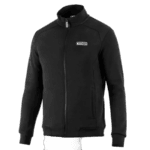 Sparco Full Zip Sweatshirt - Black