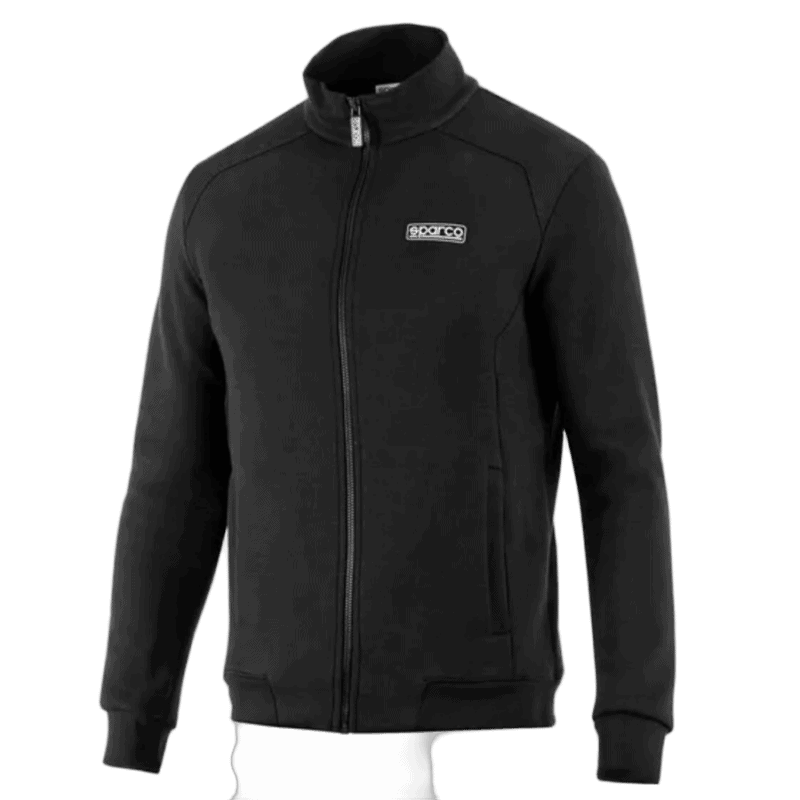 Sparco Full Zip Sweatshirt - Black