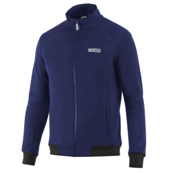Sparco Full Zip Sweatshirt - Navy Blue