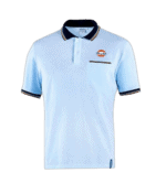 BML0004S0C0100L Sparco Gulf Pocket Polo Shirt Light Blue