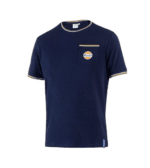 BML0005S0N0200L Sparco Gulf Pocket T-Shirt Navy Blue