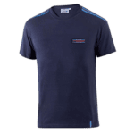 BML0007D0N02 Sparco Martini Racing Stripes T-Shirt Nayv / Blue