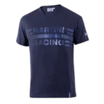 BML0008D0N02 Sparco Big Logo Martini Racing T-Shirt Navy / Blue