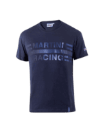 BML0008D0N02 Sparco Big Logo Martini Racing T-Shirt Navy / Blue