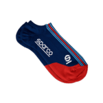 High-performance racing sock from Grand Prix Racewear featuring Sparco branding, designed for motorsport enthusiasts and professional drivers.