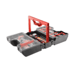 GPR Direct professional toolkit with red handle, containing various tools and accessories for racewear maintenance and repairs.