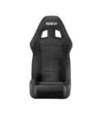 Sparco racing seat designed for motorsport safety and comfort, featuring high-quality upholstery and ergonomic support.