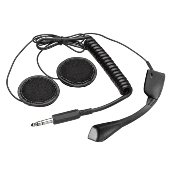 Sparco Intercom Headset Kit For Flux RJ Helmet - Black