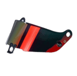 Grand Prix Racewear racing helmet visor with tinted shield and aerodynamic design for motorsport safety.