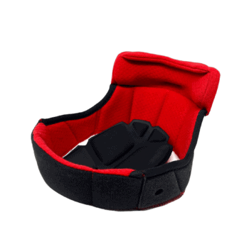 Sparco Flux and Stealth Replacement Top Padding - Black / Red