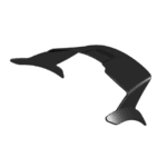 Sparco Rear Spoiler For Stealth Helmet