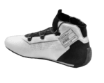 BRB0006B0W01 Sparco Rapid Race Boots (Laces) - White Black - 01
