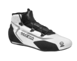BRB0006B0W01 Sparco Rapid Race Boots (Laces) - White Black