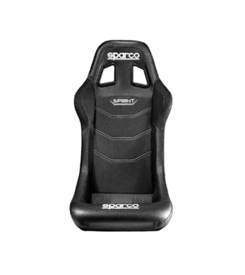 Sparco Sprint racing seat designed for motorsport enthusiasts, featuring ergonomic support and durable materials for racing comfort.