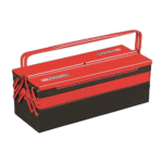 Facom tool box Bt.13gpb in red and black with handle and latches for secure storage.