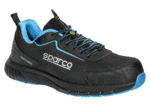 BTB0030B0K30 Sparco Traction Takuma Mechanics Safety Shoes - Black Blue - 01