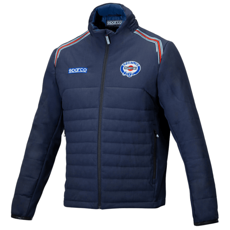 BTJ0011D0N02 Sparco Martini Racing Frame Jacket - Navy Blue