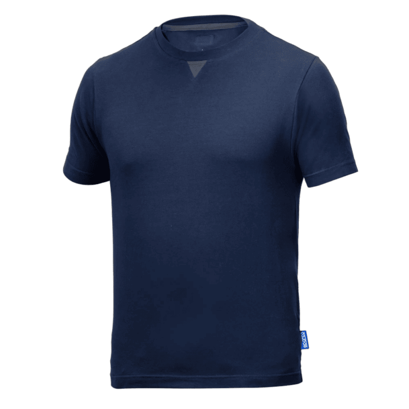 BTL0008B0N02 Sparco Grit T-Shirt - Navy Blue