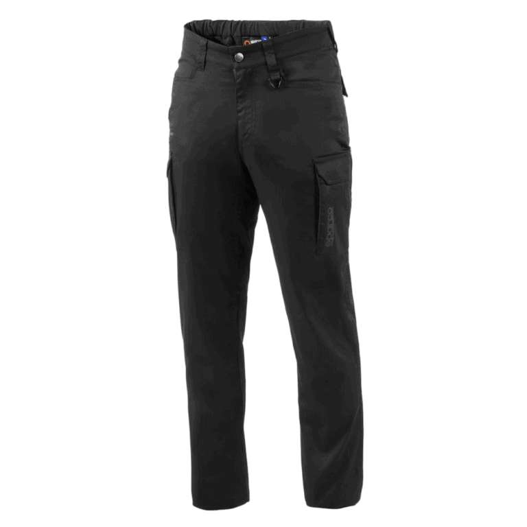 BTP0001B0_K11 Sparco FTW Mechanics Trousers Black Grey