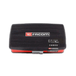 Facom tool box for R2nano and R.360nano Bv.Nano with black and red design, compact storage solution.