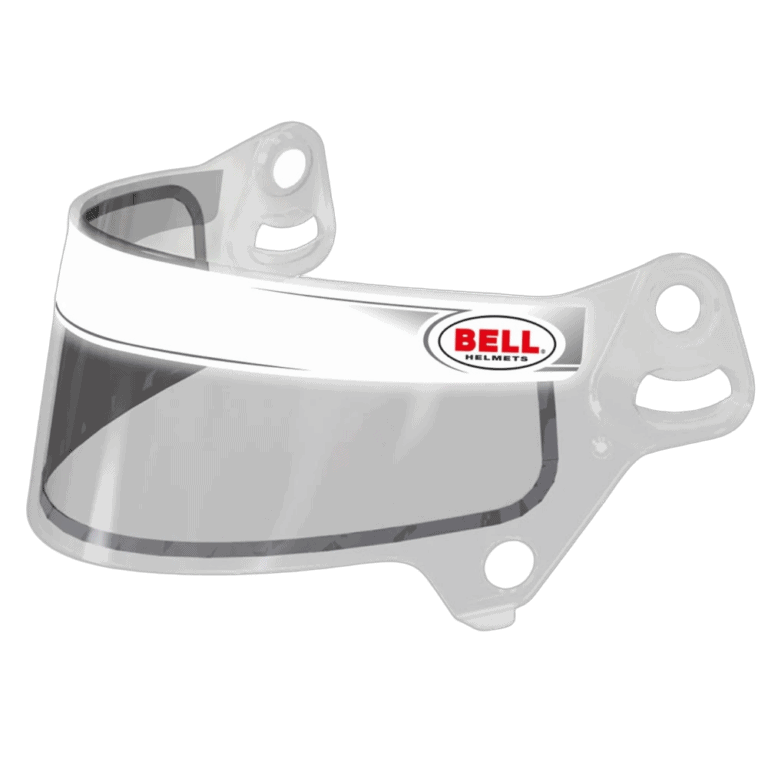 Bell Helmets Visor Stickers White