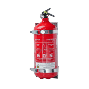 OMP Steel Hand Held Powder Extinguisher-CB0-0326-A01-upright