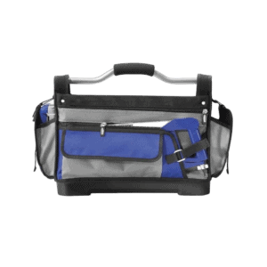 Facom soft bag E010601 with tools and compartments, ideal for professional tool storage and transport.