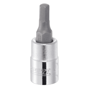Facom 1/4 inch hexagon bit socket for precision fastening, made of durable chrome vanadium steel.