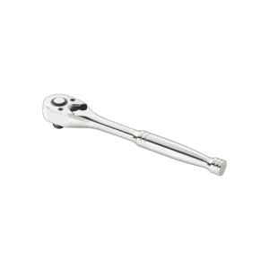 Facom 1/4" ratchet steel handle E030508 for automotive and mechanical use, with ergonomic design and durable construction.