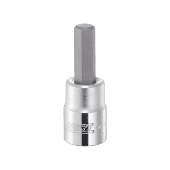 Silver impact socket tool for race car maintenance, branded with HyperT logo, isolated on black background.