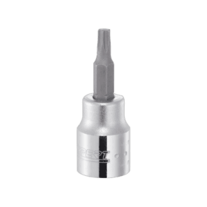 Facom 3/8'' Torx Bit Socket for precision fastening and automotive repair, durable chrome finish, compact design for easy access.