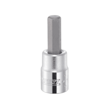 Facom 3/8'' Hexagon Bit Socket 9mm E030934 for automotive and mechanical use, durable chrome finish.