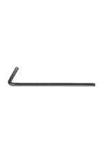 Facom long reach hexagonal key tool in black finish, designed for precision tightening and loosening of hex fasteners.