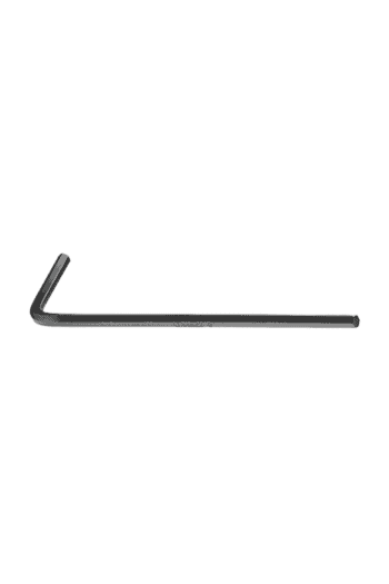 Facom long reach hexagonal key tool in black finish, designed for precision tightening and loosening of hex fasteners.