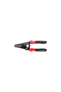 Facom wire strippers with black and red handles, designed for electrical work and wire cutting.
