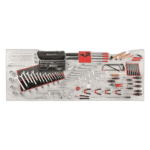 Facom maintenance tools set with wrenches, screwdrivers, pliers, and sockets for professional repairs.