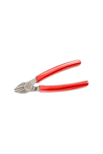 Facom diagonal cutters with red handles, ideal for electrical and precision cutting tasks.