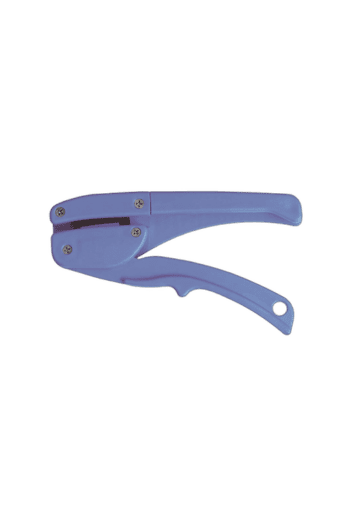 Facom Fish Tape Pulling Pliers 629773 in blue, used for electrical wiring and cable management.