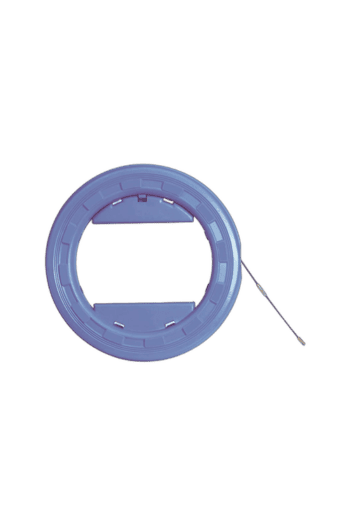 Blue glass fibre cable hook with a 30 metre length, designed for electrical and industrial applications.