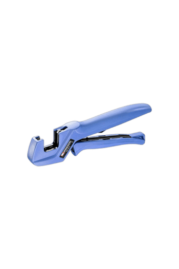 Facom mobile crimping tool 821416 in blue, designed for electrical cable crimping tasks.