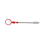 Facom Mirror 834 inspection mirror with red handle and extendable metal shaft for automotive and industrial use.