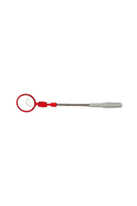 Facom Mirror 834 inspection mirror with red handle and extendable metal shaft for automotive and industrial use.