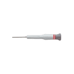 Facom Microtech precision screwdriver with ergonomic handle and magnetic tip for detailed mechanical work.