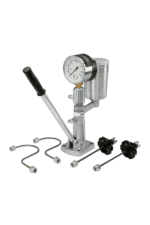 Facom Injector Test Pump 916.600 for automotive fuel system testing, featuring a pressure gauge and manual pump handle.