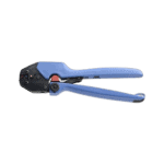 Facom Terminal Plier 985753 with ergonomic blue handles and black metal head for precise electrical work.